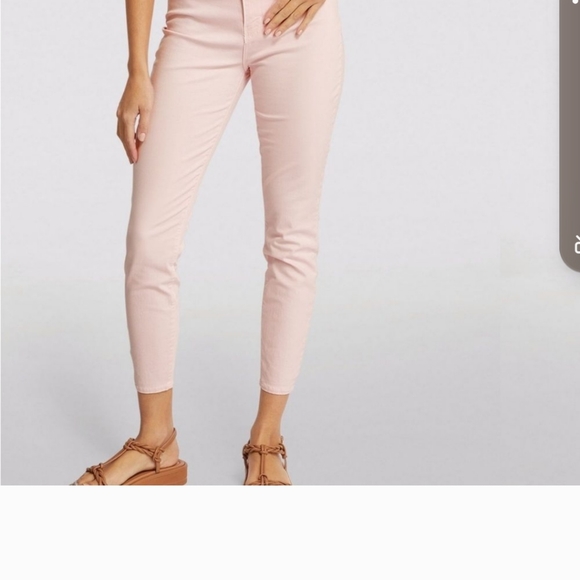 L’AGENCE Margot High Rise Skinny Jeans In Petal Women's Size 25 New With Tags - Picture 3 of 11